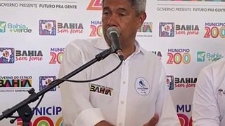 Jerônimo sobre eleições em Salvador: “é claro que no primeiro turno” ; assista