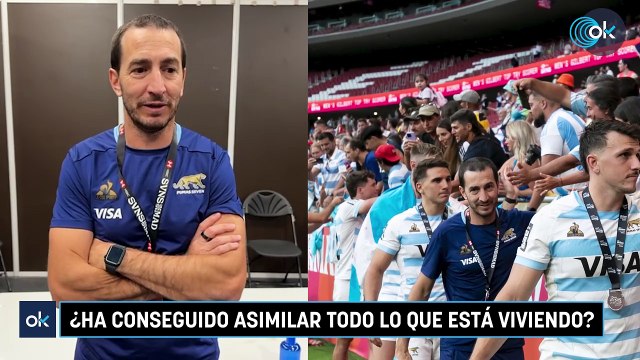 Santiago Gómez Cora, el héroe de Los Pumas 7s que sueña con jugar en el Santiago Bernabéu