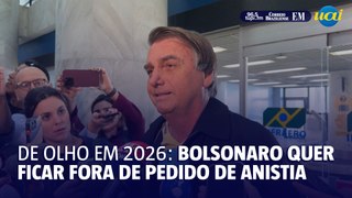 Bolsonaro quer ficar fora de pedido de anistia