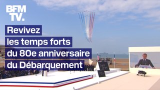 80 ans du Débarquement: revivez les moments forts de cette journée commémorative