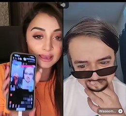Waseem Bangash very funny Tiktok video with reshma | Tiktok Live Battles#tiktok