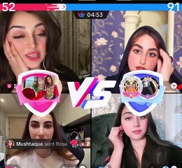 Reshma vs Alizeh tiktok match | Tiktok Live Battles#tiktok