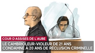 Le cambrioleur-violeur de Saint-Julien-les-Villas condamné à 20 ans de réclusion criminelle