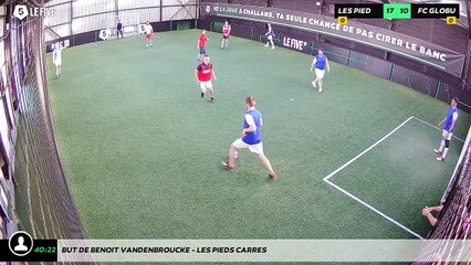 But de Benoit VANDENBROUCKE - LES PIEDS CARRES