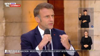 Emmanuel Macron annonce la 