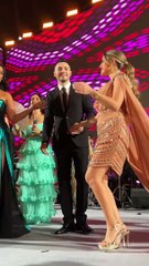 باسل سماقية يرقص في خطوبة نجلته على غناء روبي