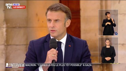Emmanuel Macron: "Benjamin Netanyahu est un interlocuteur pleinement légitime"