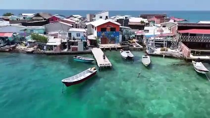 Luisito Comunica estuvo en Santa Cruz del Islote en Colombia