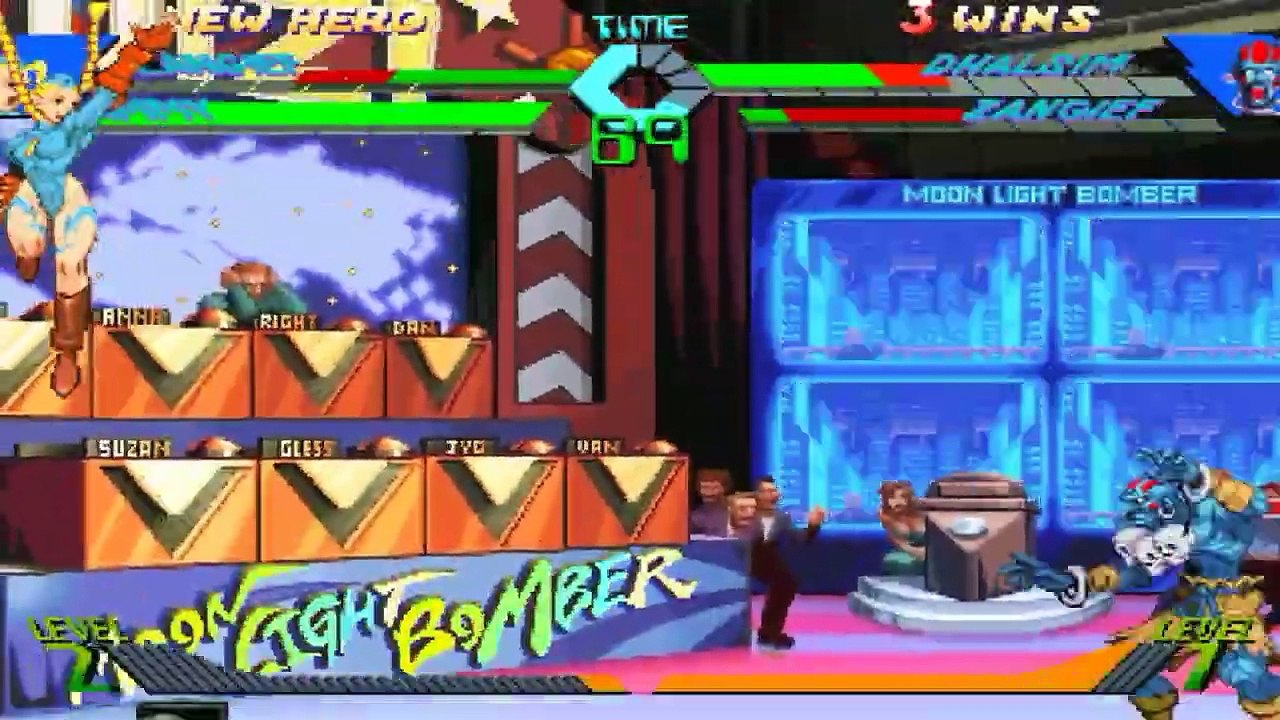 X-Men Vs. Street Fighter - T-Kimura vs DHALSIM