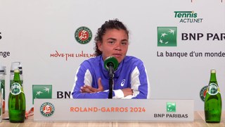 Tennis - Roland-Garros 2024 - Jasmine Paolini : “Sognare è la cosa più importante nello sport e nella vita. Sono felice di aver potuto sognare questo momento