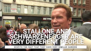 Arnold Schwarzenegger Shares How Different He And Sylvester Stallone Are As People