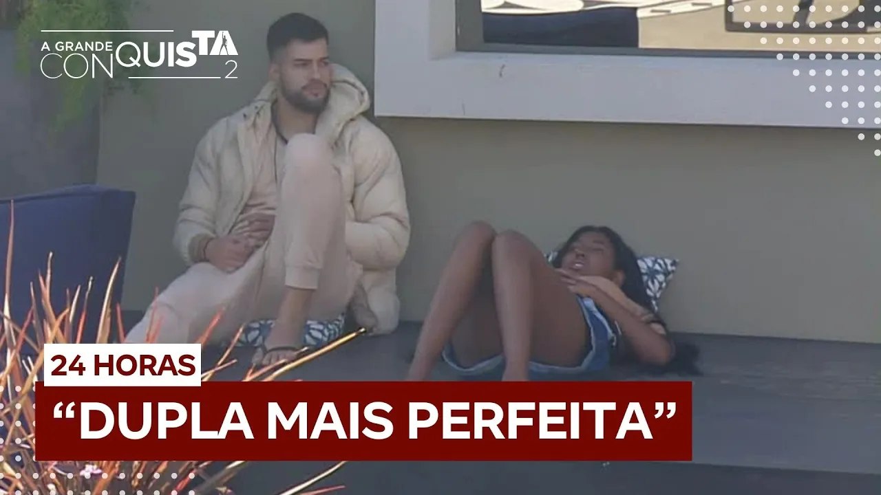 Kaio vê Lizi como 'passadora de pano' de Brenno: 'É a amiga que não critica'  | A Grande Conquista