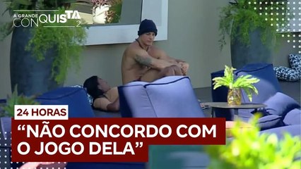 Descargar video: Fellipe diz que Lizi se afastou após ele preferir salvar Edlaine em berlinda  | A Grande Conquista