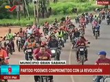 Bolívar | Habitantes del mcpio. Gran Sabana salieron en respaldo al Presidente Nicolás Maduro