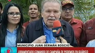 Guárico | Pdte. del Partido Podemos Didalco Bolívar ratificó su apoyo al Pdte. Nicolás Maduro