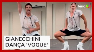 Reynaldo Gianecchini publica vídeo dançando de salto alto ao som de 'Vogue' da Madonna