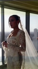 أول ظهور لجميلة عوض في حفل زفافها