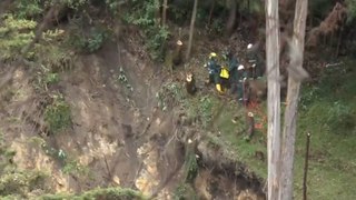 Emergencia por rotura de un tubo agua que generó alerta de deslizamiento en Usaquén: 600 personas evacuadas