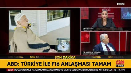 Son dakika haberi: ABD: Türkiye ile F-16 anlaşması tamam