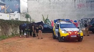 Policiar Militar prende ladrão de fios no Centro