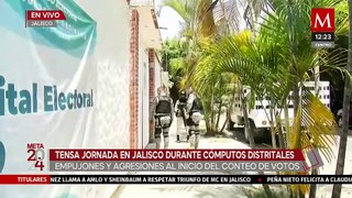 Refuerzan seguridad debido a enfrentamientos fuera del IEPC, Jalisco