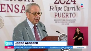 Jorge Alcocer descarta riesgo de contagio por gripe aviar