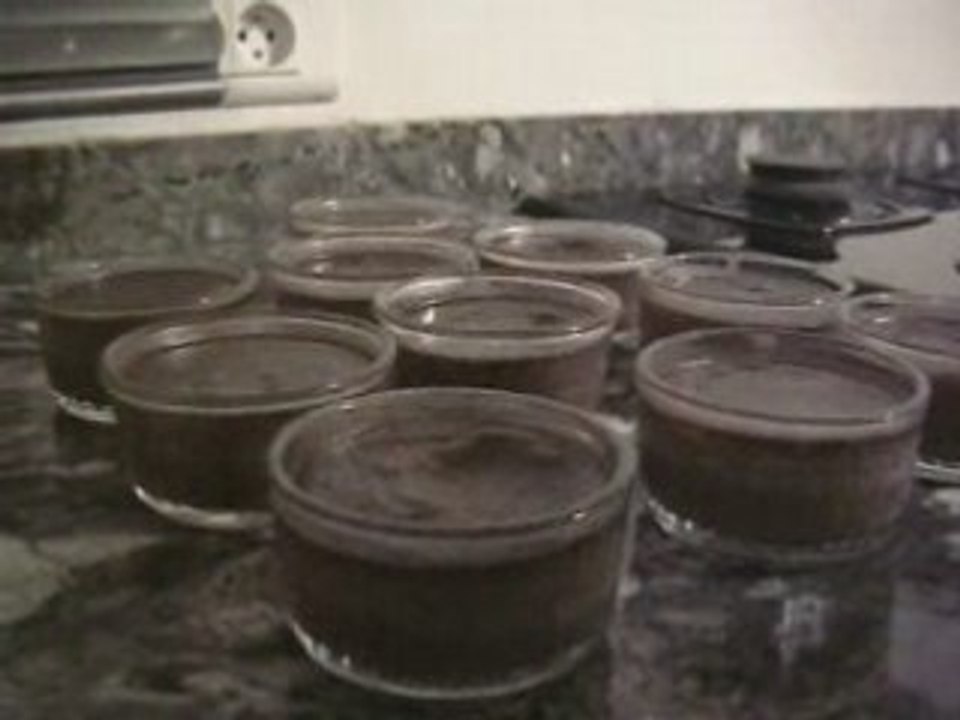 Petits Pots au Chocolat de Grand-Maman