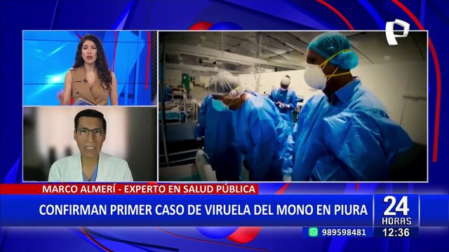 Dr. Almerí sobre caso de viruela del mono en Piura: Hemos bajado la guardia
