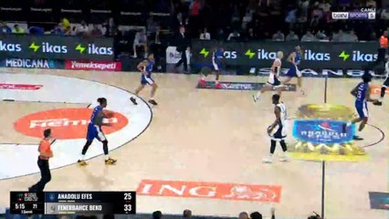 A.Efes 74-85 Fenerbahçe  (GENİŞ ÖZET)