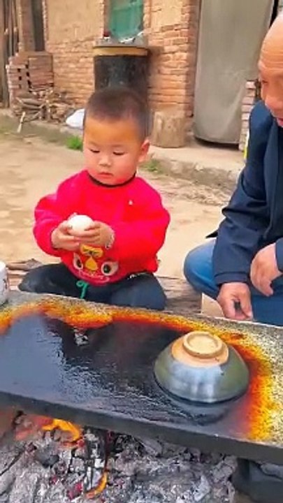 Chinese burger Annoying grandpa