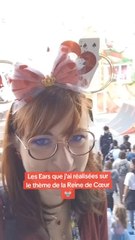 Mes Disney ears Reine de Cœur! ❤️