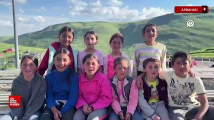 Ardahan'da Atatürk silüeti, bu yıl da görülmeye başlandı