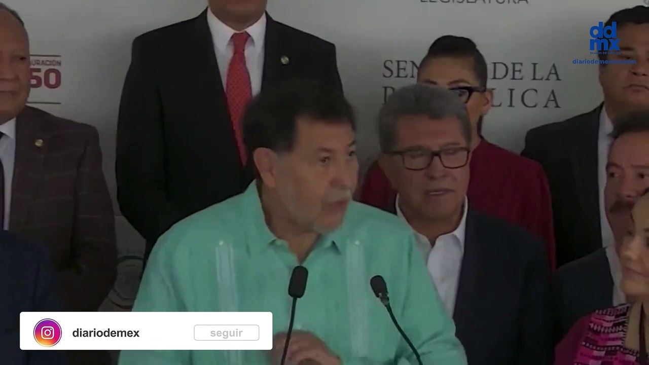 "El PRI y el PAN están en fase terminal": Fernández Noroña responde a acusaciones de 'elección de Estado'