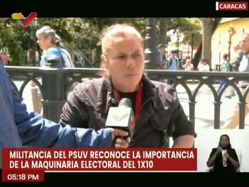 Caraqueños reconocen la importancia de la maquinaria electoral del 1X10