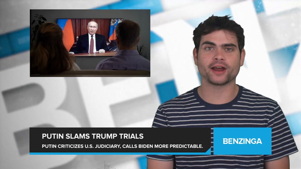 Russian President Vladimir Putin Slams American Judicial System, Says the U.S. is 'Burning Themselves from the Inside.' Describes Biden as More 'Experienced and Predictable Than Trump.'