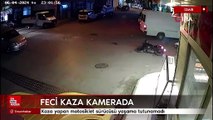 İzmir'de motosiklet sürücüsü yaşama tutunamadı