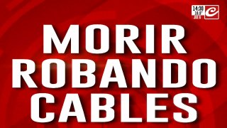 Morir robando cables: pibe de 16 años murió electrocutado