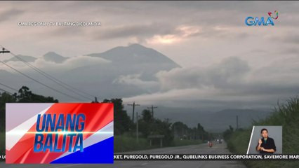 Volcanic haze mula sa Bulkang Kanlaon sa Negros, umabot na sa Bicol Region | Unang Balita