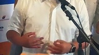 'O foco é transformar a vida das pessoas', diz Geraldo Júnior durante lançamento de sua pré-candidatura à prefeitura de Salvador