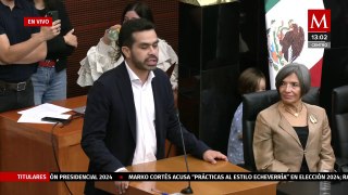 Jorge Álvarez Máynez regresa al Senado y agradece a Salomón Chertorivski por su entrega