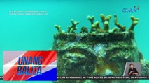 25 sculptures na nagsisilbing proteksiyon sa mga coral, tampok sa underwater museum sa Colombia | Unang Balita