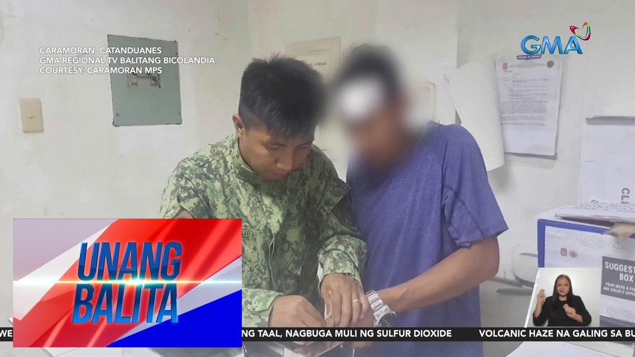 2, sugatan matapos tagain ng lasing na lalaki | Unang Balita