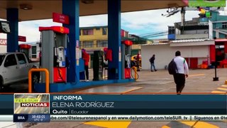 Gobierno Ecuatoriano considera eliminar los subsidios de combustible