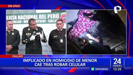 PNP captura a presunto asesino de una menor de 16 años