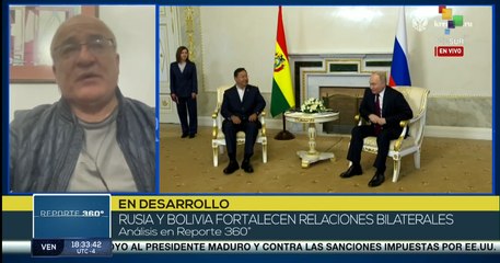 Hugo Moldiz: Rusia y Bolivia apuestan por un mundo multipolar