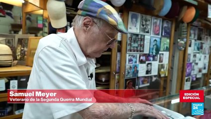 Samuel Meyer, un veterano estadounidense de 99 años, cuenta su recuerdo del Día D