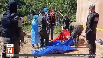 policia levantó los cuerpos    junto con la lista de fallecidos