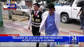 La Libertad: médico catedrático es detenido en hotel tras denuncia de estudiante por chantaje sexual