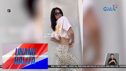 1st TikTok entry ni BLACKPINK member Lisa, may mahigit 9.6M views na  | Unang Balita