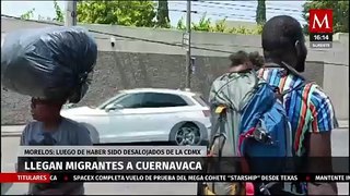 40 Migrantes son abandonados en Cuernavaca